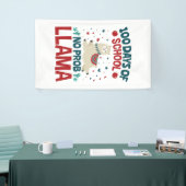 100 Schultage No Prob Llama Banner (Messeveranstaltung)