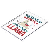 100 Schultage No Prob Llama Notizblock (Linke Seite)
