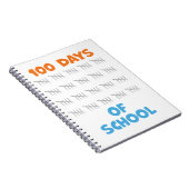 100 Schultage Notizblock (Rechte Seite)