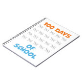 100 Schultage Notizblock (Linke Seite)
