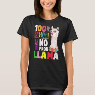 100 Schultage Nr. Probllama Llama 100. Shirt