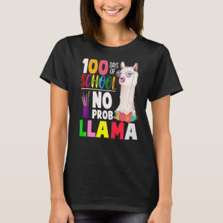 100 Schultage Nr. Probllama Llama 100. Shirt