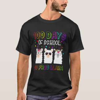 100 Schultage Nr. Probllama Llama 100. Shirt