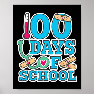100 Schultage Poster