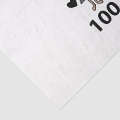 100 Schultage Seidenpapier (Detail)