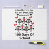 100 Schultage Seidenpapier (Handwerk)