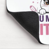 100 Schultage Sie müssen die Katze 100. Mousepad (Ecke)