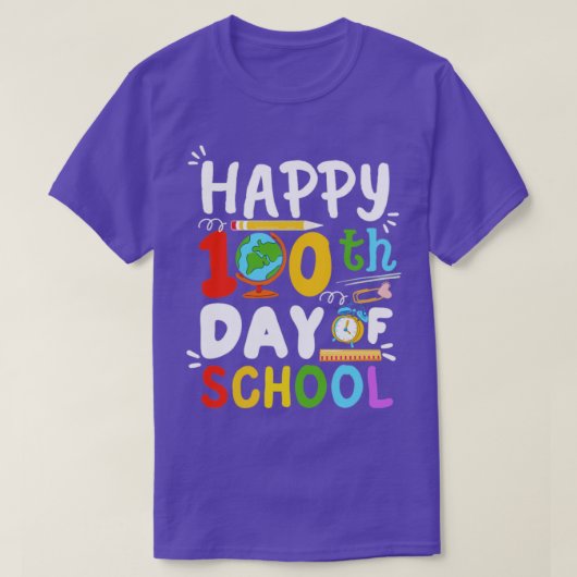 100 Schultage T-Shirt (Design vorne)