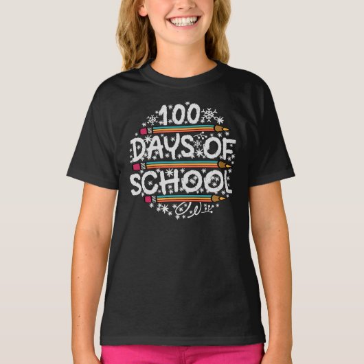 100 SCHULTAGE. T-Shirt (Vorderseite)