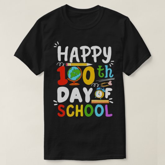 100 Schultage T-Shirt (Design vorne)