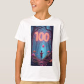 100 Schultage T-Shirt (Vorderseite)