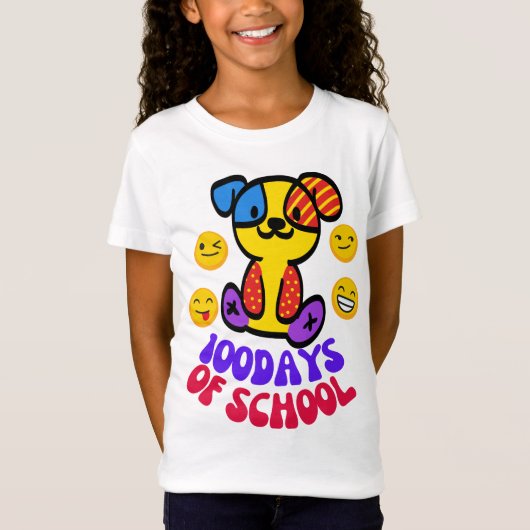100 Schultage T-Shirt (Vorderseite)