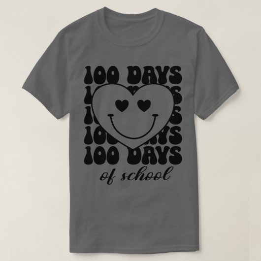 100 Schultage T-Shirt (Design vorne)