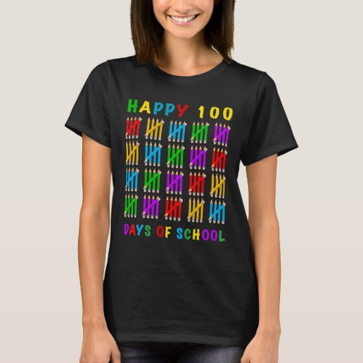100 Schultage T-Shirt (Vorderseite)