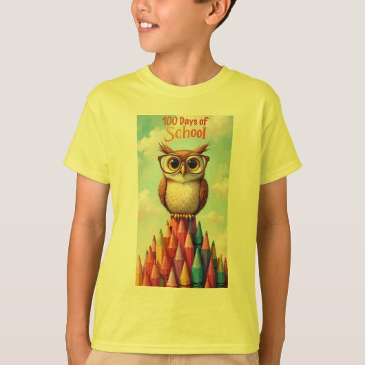 100 Schultage T-Shirt (Vorderseite)