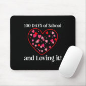 100 Schultage und das Vergnügen der Schüler Mousepad (Mit Mouse)