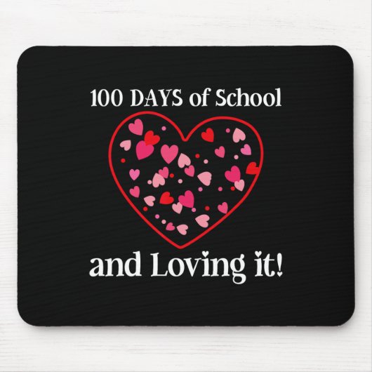 100 Schultage und das Vergnügen der Schüler Mousepad (Vorne)