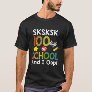 100 Schultage und ich unterrichte den Lehrer T-Shirt