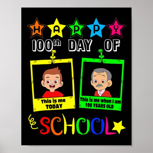 100 Schultage - wenn ich 100 Jahre alt bin Poster (Vorne)
