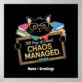 100 Schultage Wie dieser lustige Lehrer überlebt h Poster