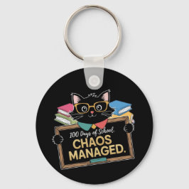 100 Schultage Wie dieser lustige Lehrer überlebt h Schlüsselanhänger