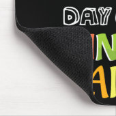 100 Schultage zum 100. Kindergartentag Mousepad (Ecke)