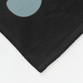 100 Schultage zum 100. Schultag Fleecedecke (Ecke)