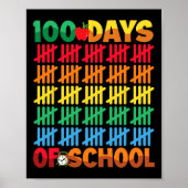 100 Schultage zum 100. Schultag Poster (Vorne)
