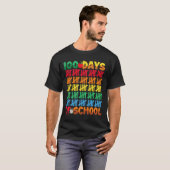 100 Schultage zum 100. Schultag T-Shirt (Vorne ganz)