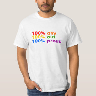 100% Schwul T-Shirt