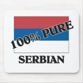 100 % SERBIAN MOUSEPAD (Vorne)