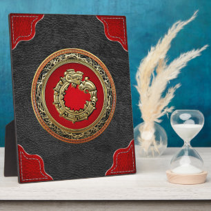 [100] Serpent God Quetzalcoatl [Gold] Fotoplatte