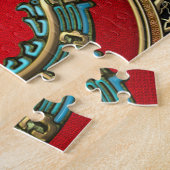 [100] Serpent God Quetzalcoatl [Jade] Puzzle (Seite)