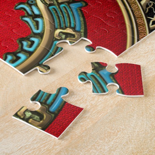 [100] Serpent God Quetzalcoatl [Jade] Puzzle (Seite)