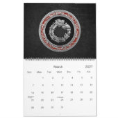 [100] Serpent God Quetzalcoatl [Silver] Kalender (Mär 2027)