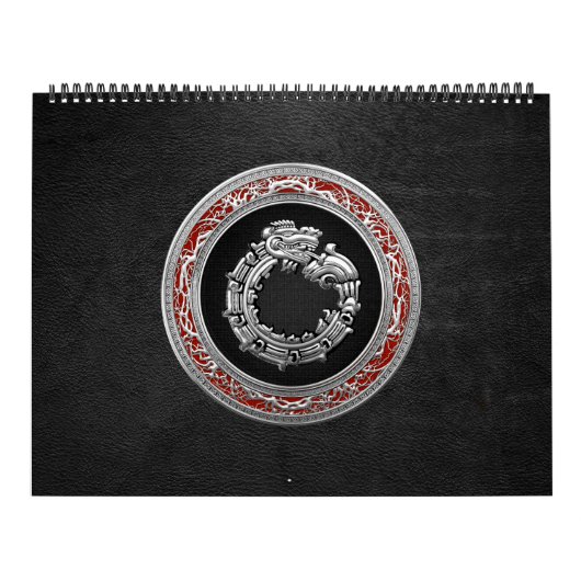 [100] Serpent God Quetzalcoatl [Silver] Kalender (Titelbild)