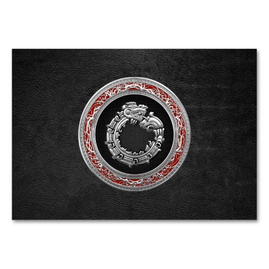 [100] Serpent God Quetzalcoatl [Silver] Tischnummer (Vorderseite)