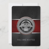 [100] Silberrömischer Kaiseradler über Medallion Einladung (Vorderseite)