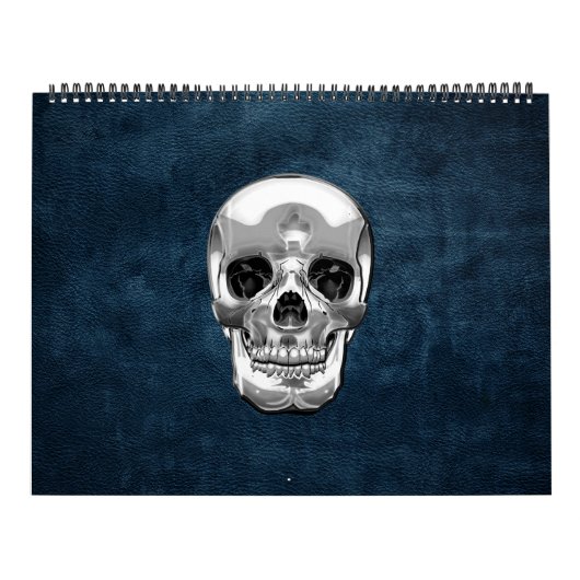 [100] Silver Human Skull Kalender (Titelbild)