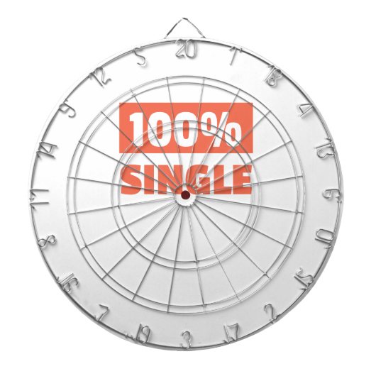 100 % Single Dartscheibe (vorne)