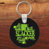 100 % Slacker - Schlüsselanhänger (Vorderseite)