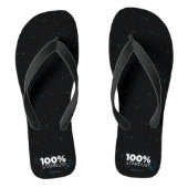 100% Stardust Badesandalen (Fußbett)