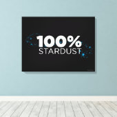 100% Stardust Leinwanddruck (Insitu (Holzboden))