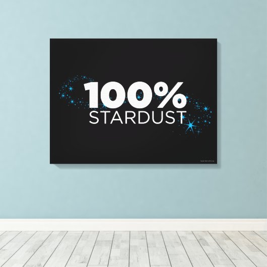 100% Stardust Leinwanddruck (Insitu (Holzboden))