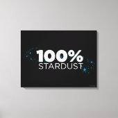 100% Stardust Leinwanddruck (Vorderseite)