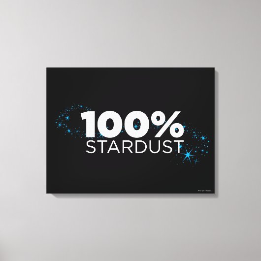 100% Stardust Leinwanddruck (Vorderseite)