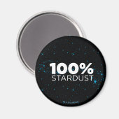 100% Stardust Magnet (Vorderseite/Rückseite)