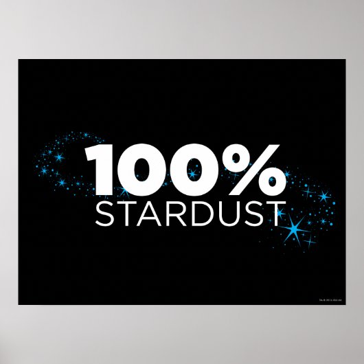 100% Stardust Poster (Vorne)
