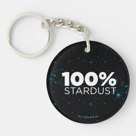 100% Stardust Schlüsselanhänger (Vorderseite)