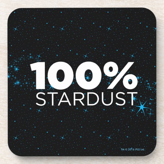 100% Stardust Untersetzer (Vorderseite)